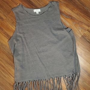 Charming Charlie | Gray Tank